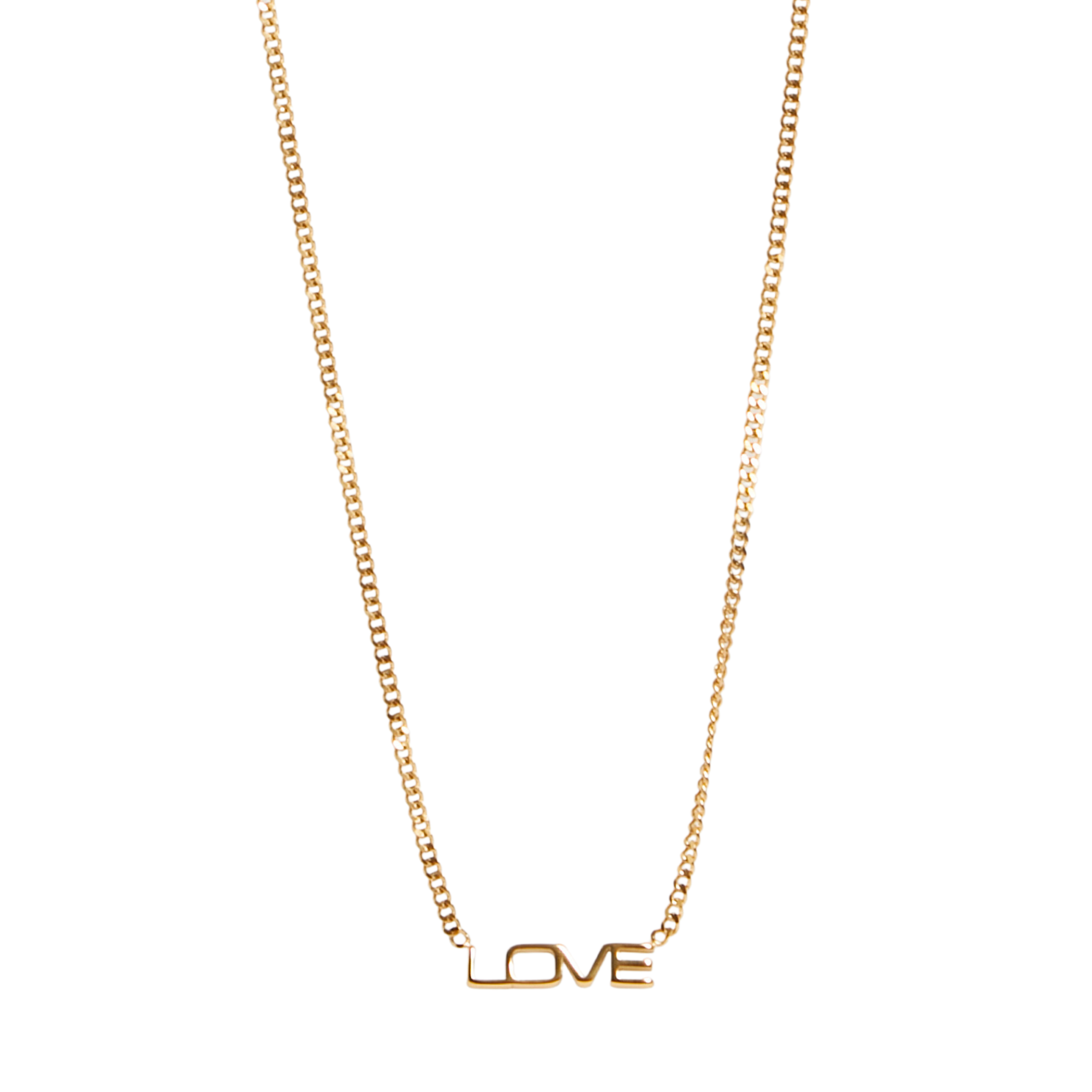 LOVE Necklace - Gold